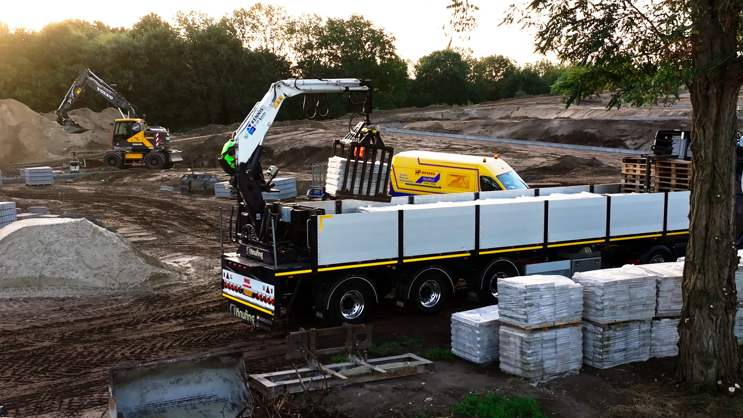 Zelfstandig laden en lossen