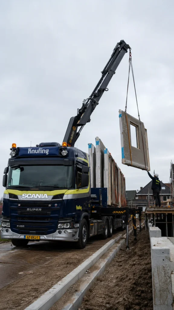 Prefab transport